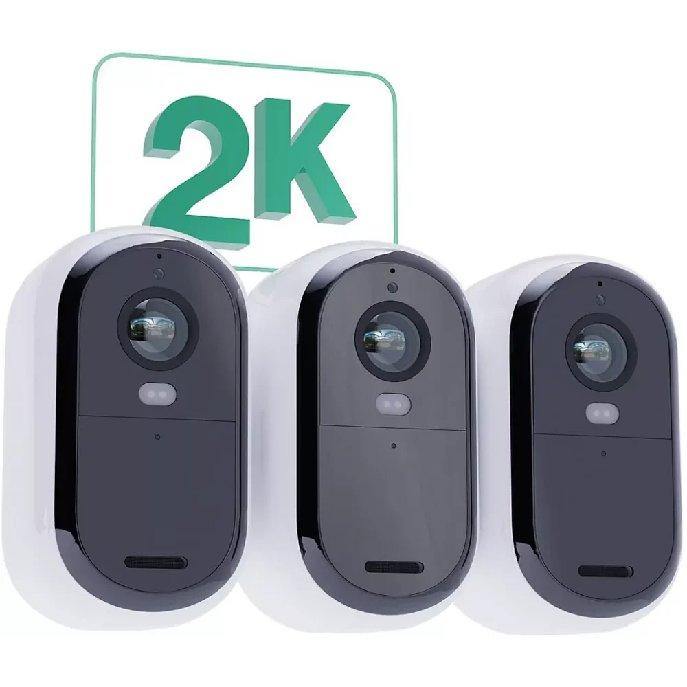 Caméra de surveillance ARLO 3 caméras Essential 2K – Image 2