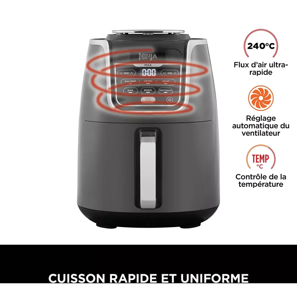 Friteuse sans huile NINJA Foodi Max 5,2L AF160EU – Image 3
