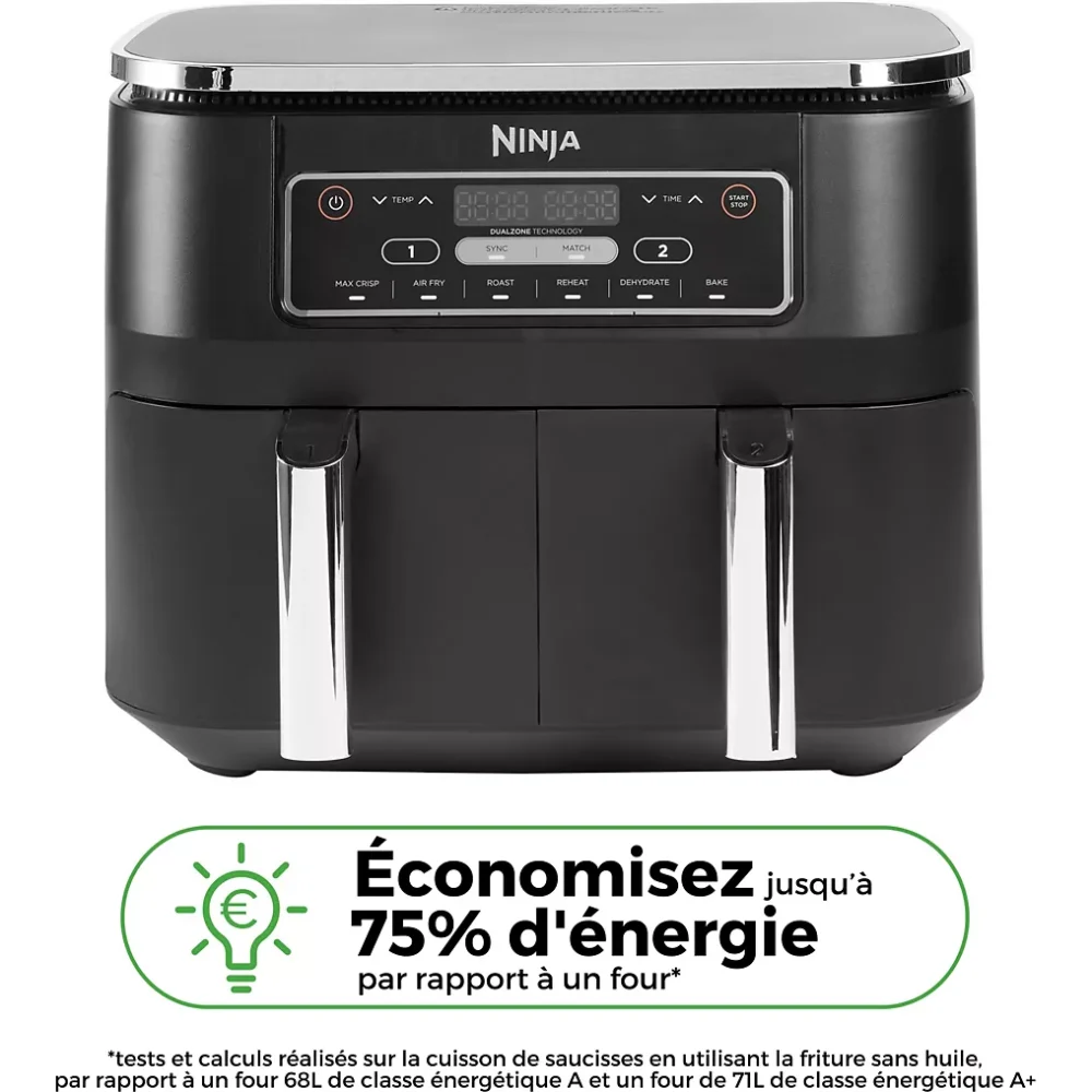 Friteuse sans huile NINJA Foodi DualZone 7,6L AF300EU – Image 13