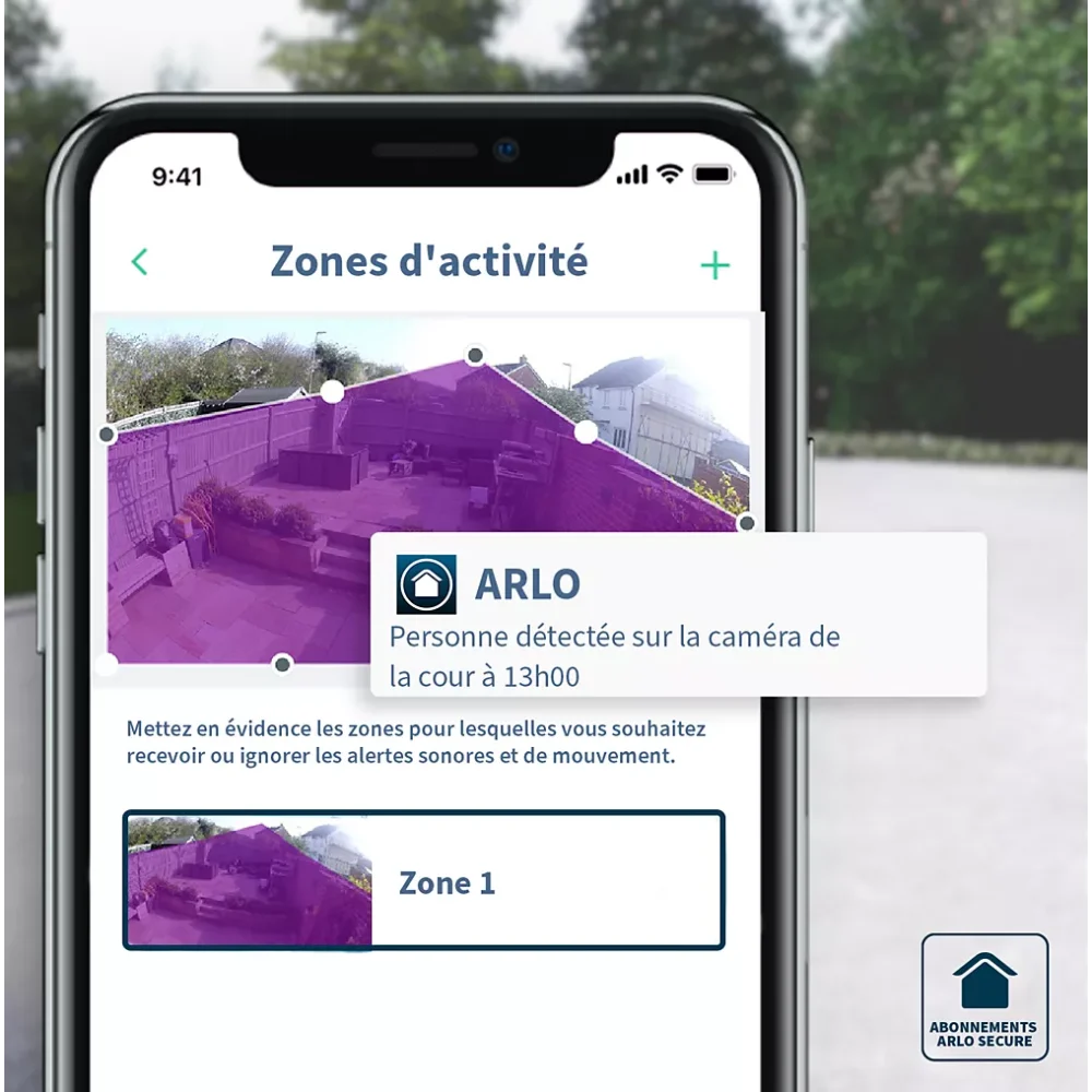 Caméra de surveillance ARLO Wifi ESSENTIAL 3 cameras + 1 floodlight – Image 6