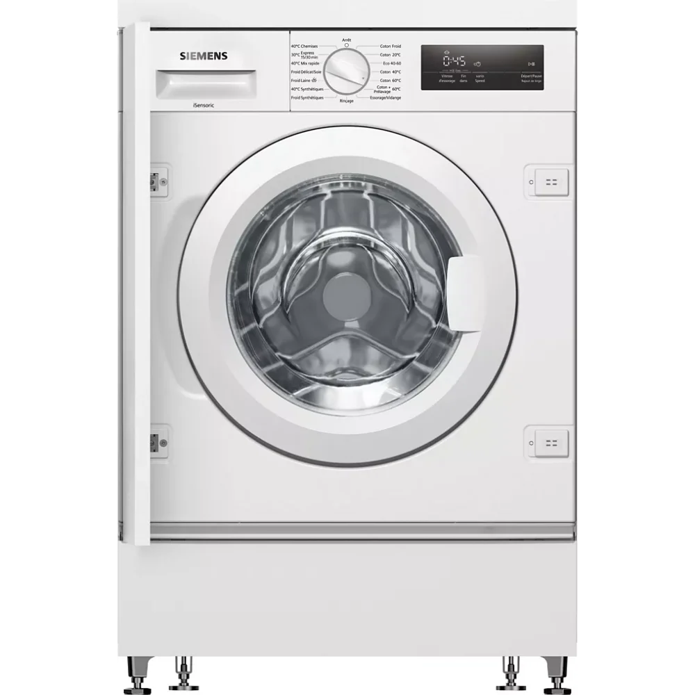 Lave linge hublot encastrable SIEMENS WI12W348FF