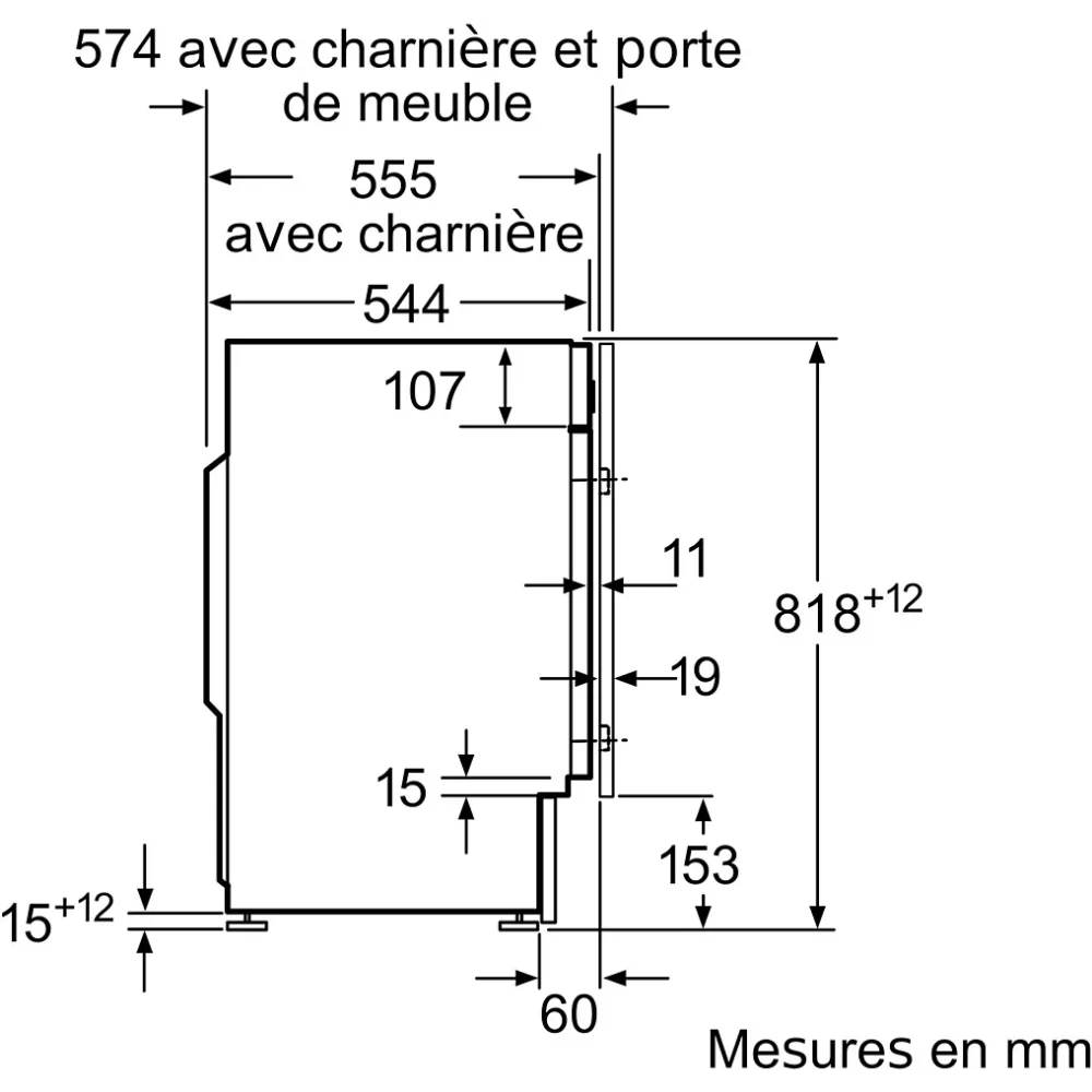 Lave linge hublot encastrable SIEMENS WI12W348FF – Image 4