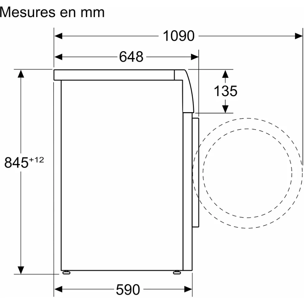 Lave linge hublot BOSCH WGB256A2FR – Image 2