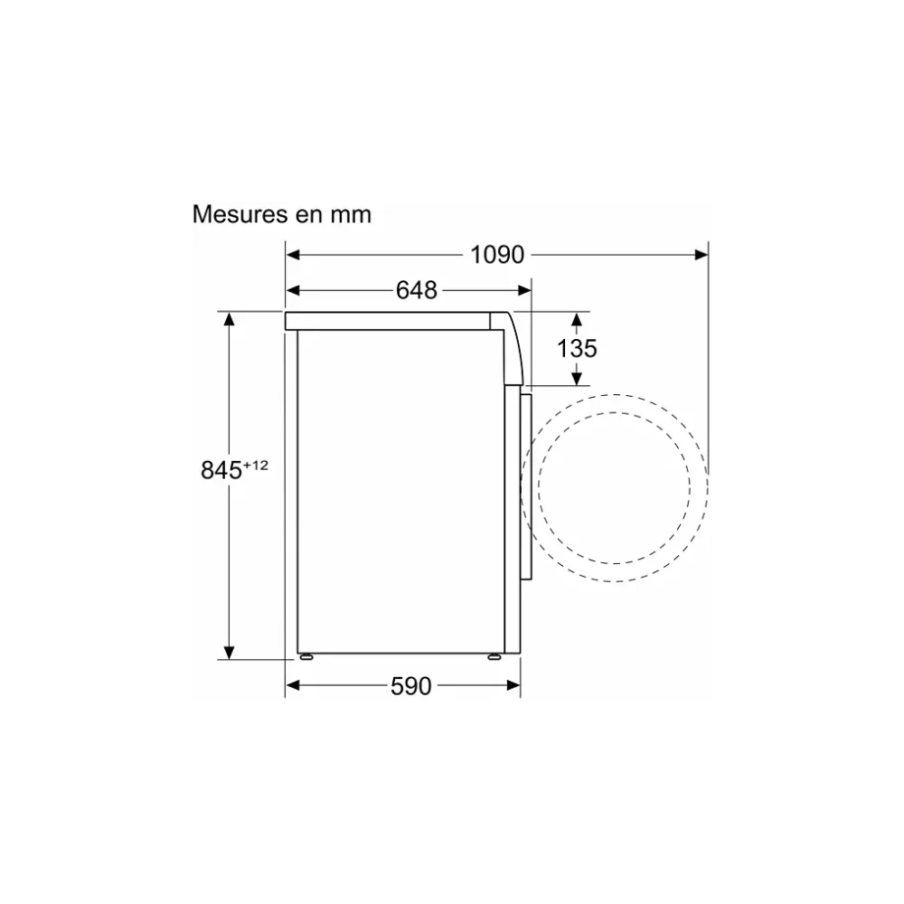 Lave linge hublot BOSCH WGB256A2FR – Image 5
