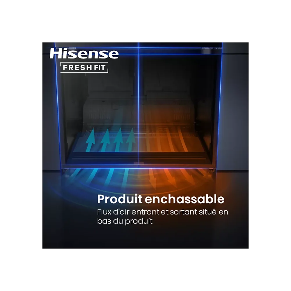 Réfrigérateur multi portes HISENSE RQ768N4GBE freshfit – Image 15
