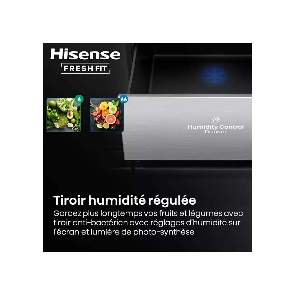 Réfrigérateur multi portes HISENSE RQ768N4GBE freshfit – Image 14