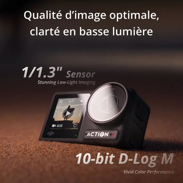 Caméra sport DJI Osmo Action 4 Adventure Combo – Image 11