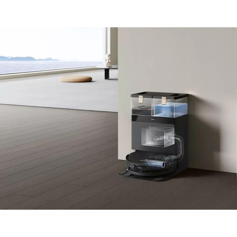 Aspirateur robot ECOVACS Deebot X8 Pro Omni Black EU – Image 2