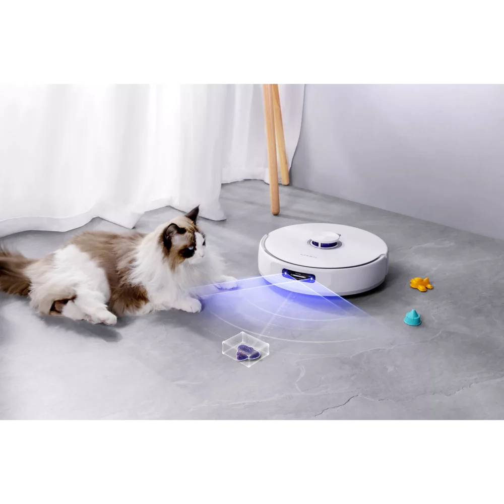 Aspirateur robot NARWAL Freo Z10 Ultra Blanc Argente – Image 5