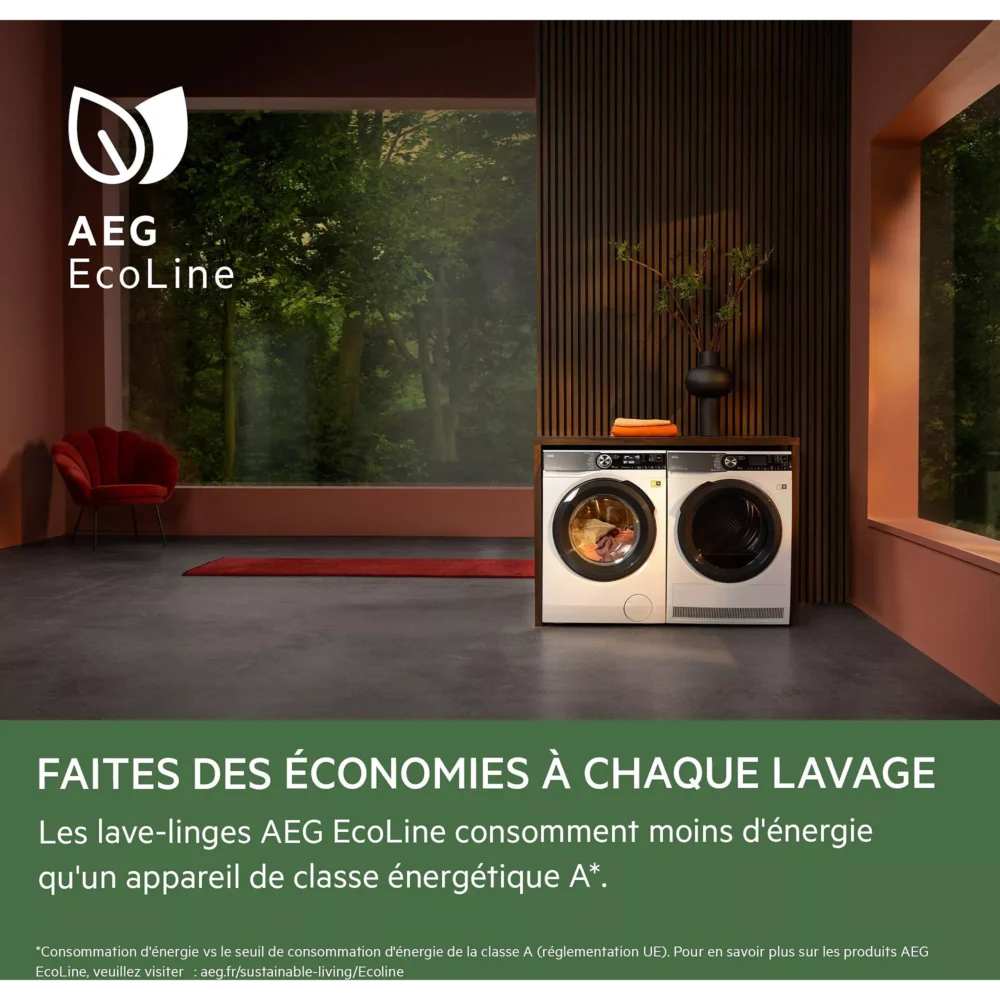 Lave linge hublot AEG LFR95A116S – Image 4