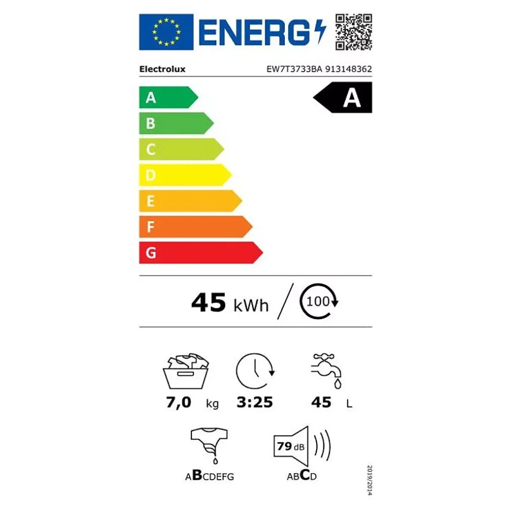 Lave linge top ELECTROLUX EW7T3733BA – Image 11