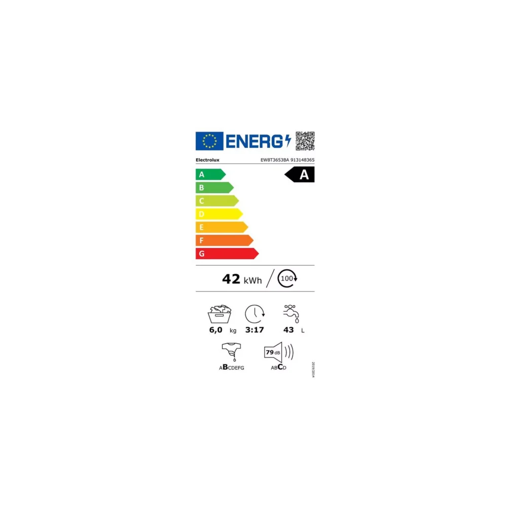 Lave linge top ELECTROLUX EW8T3653BA – Image 3
