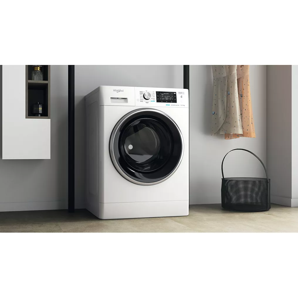 Lave linge séchant hublot WHIRLPOOL FFWDD1176258BCVFR – Image 13