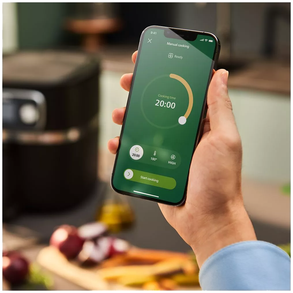 Airfryer PHILIPS Series 7000 XXL 8,3L HD9880/90 avec sonde – Image 12