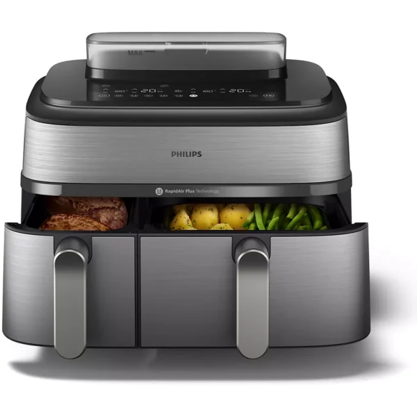 Airfryer PHILIPS Série 5000 Double bac 9,0L NA555/00