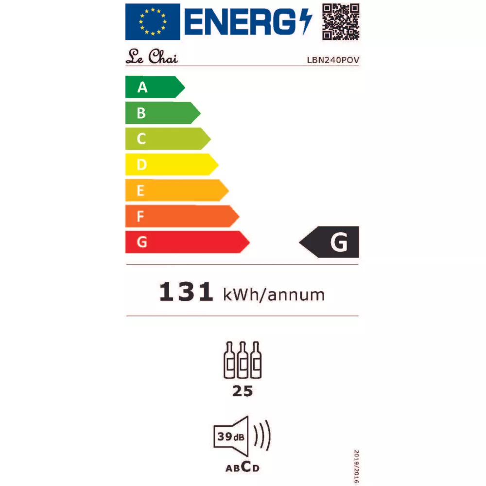 Cave à vin encastrable LE CHAI LBN240POV – Image 3