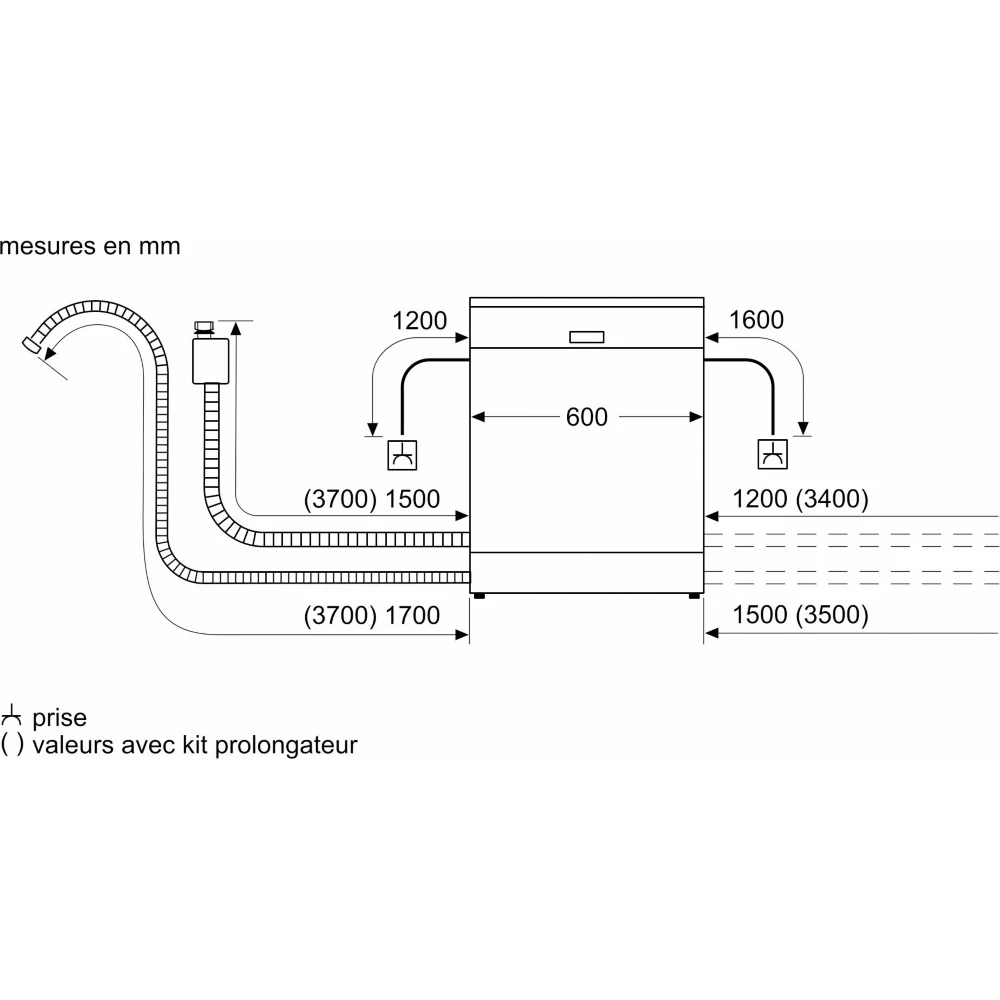 Lave vaisselle encastrable BOSCH SMV6ZCX22E Serenity Zeolith – Image 7