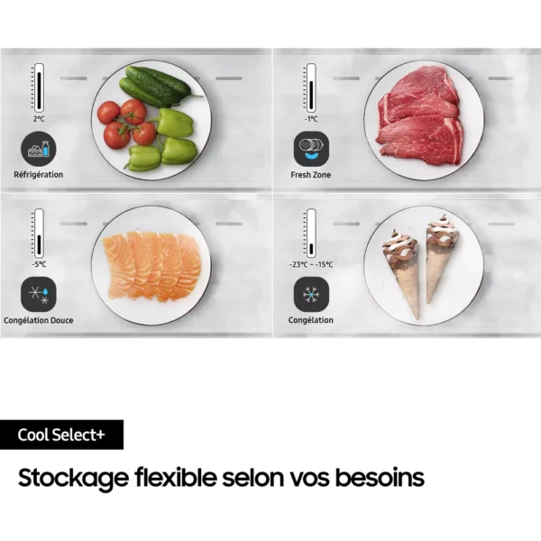 Réfrigérateur combiné SAMSUNG RB38T607BS9 – Image 10
