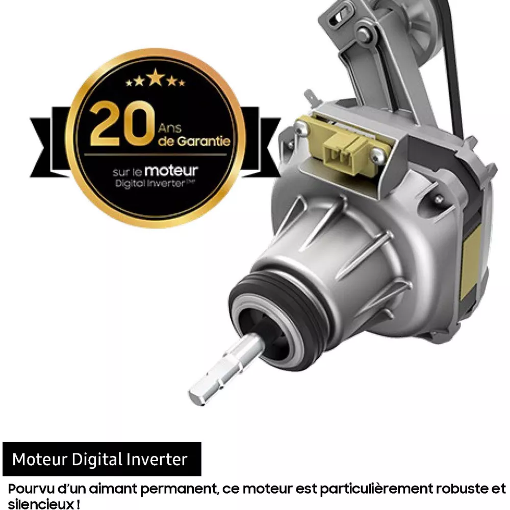 Lave linge hublot SAMSUNG WW90DG6U85LK Bespoke AI – Image 13