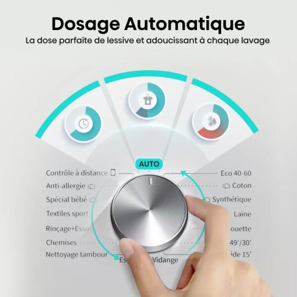 Lave linge hublot HISENSE WF3S1045BW3 – Image 7