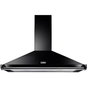 Hotte grande largeur FALCON 90 NOIR BAR+BADG CHROME