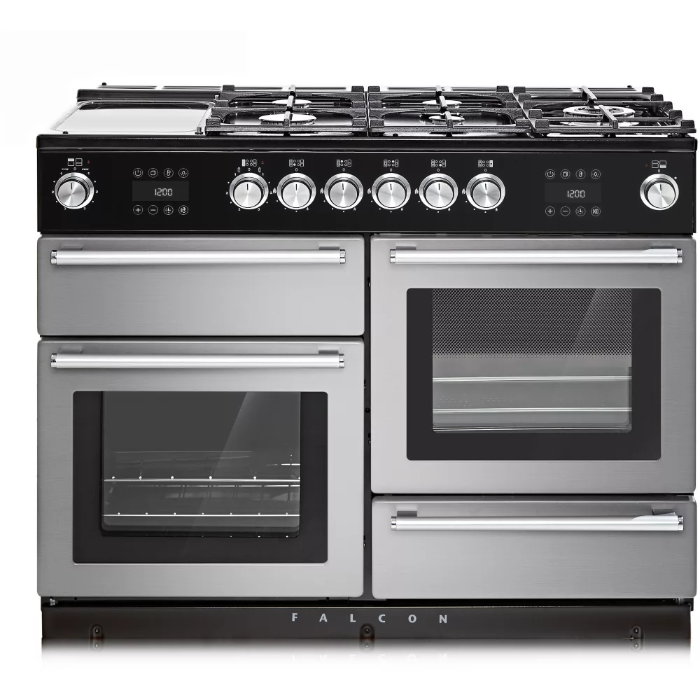 Piano de cuisson mixte FALCON NEXUS STEAM 110 CM INOX /CHROME