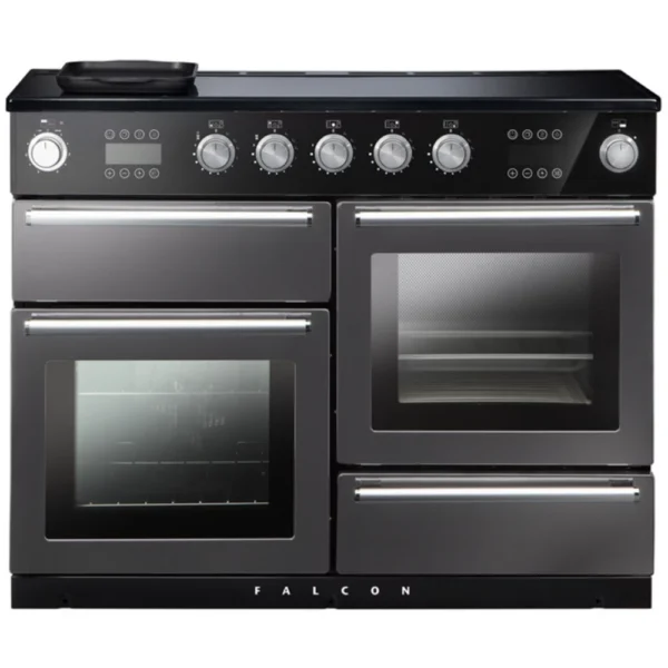 Piano de cuisson induction FALCON NEXUS STEAM 110 ARDOISE CHROME SATINÉ