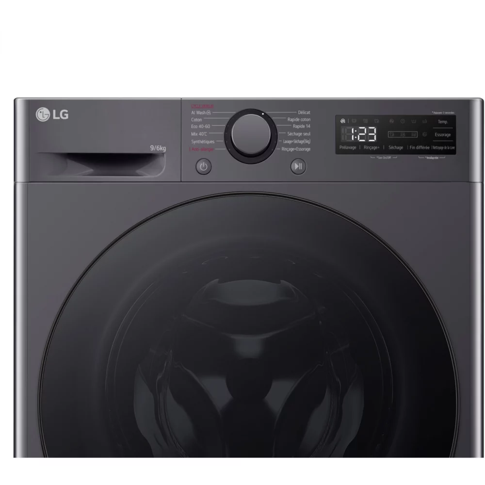 Lave linge séchant hublot LG F964R56MBRS – Image 5