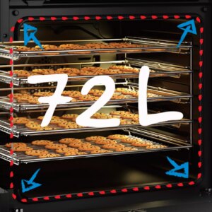 Four encastrable fonction vapeur BEKO BCBIS14300MPSE Aeroperfect Vapeur assist – Image 5