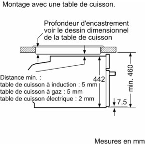 Micro ondes combiné encastrable SIEMENS CM776G1B1 Série iQ700 VarioSpeed – Image 9
