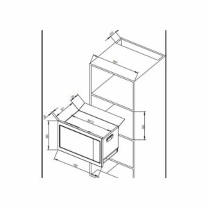 Micro ondes encastrable DE DIETRICH DME7121X – Image 4