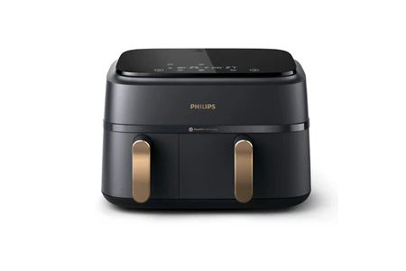 Friteuse sans huile Philips NA352/04 Airfryer 9L noir double panier Accessoires inclus